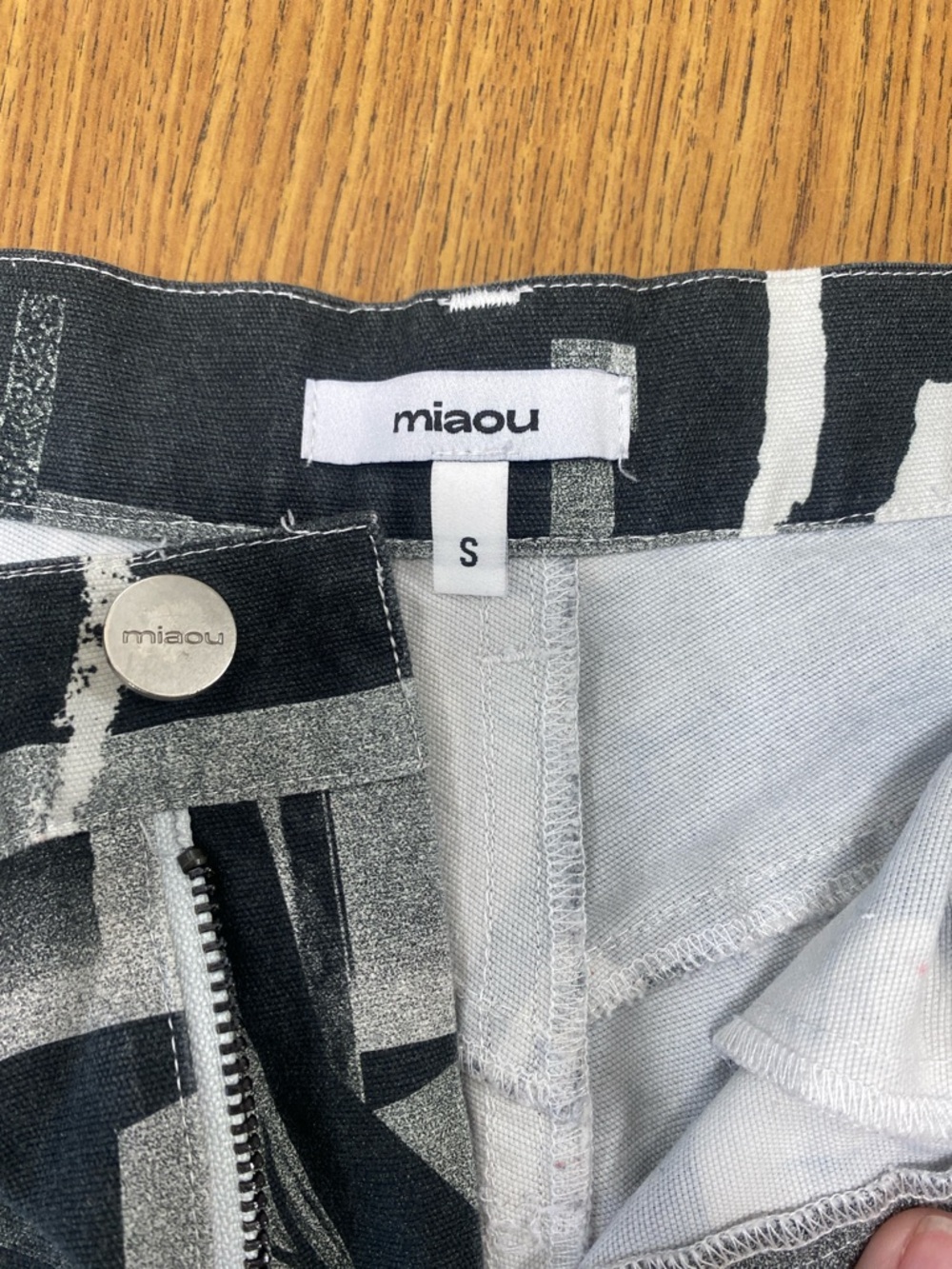 Miaou Fargo Pants in Stone Grey - Picture 5 of 9
